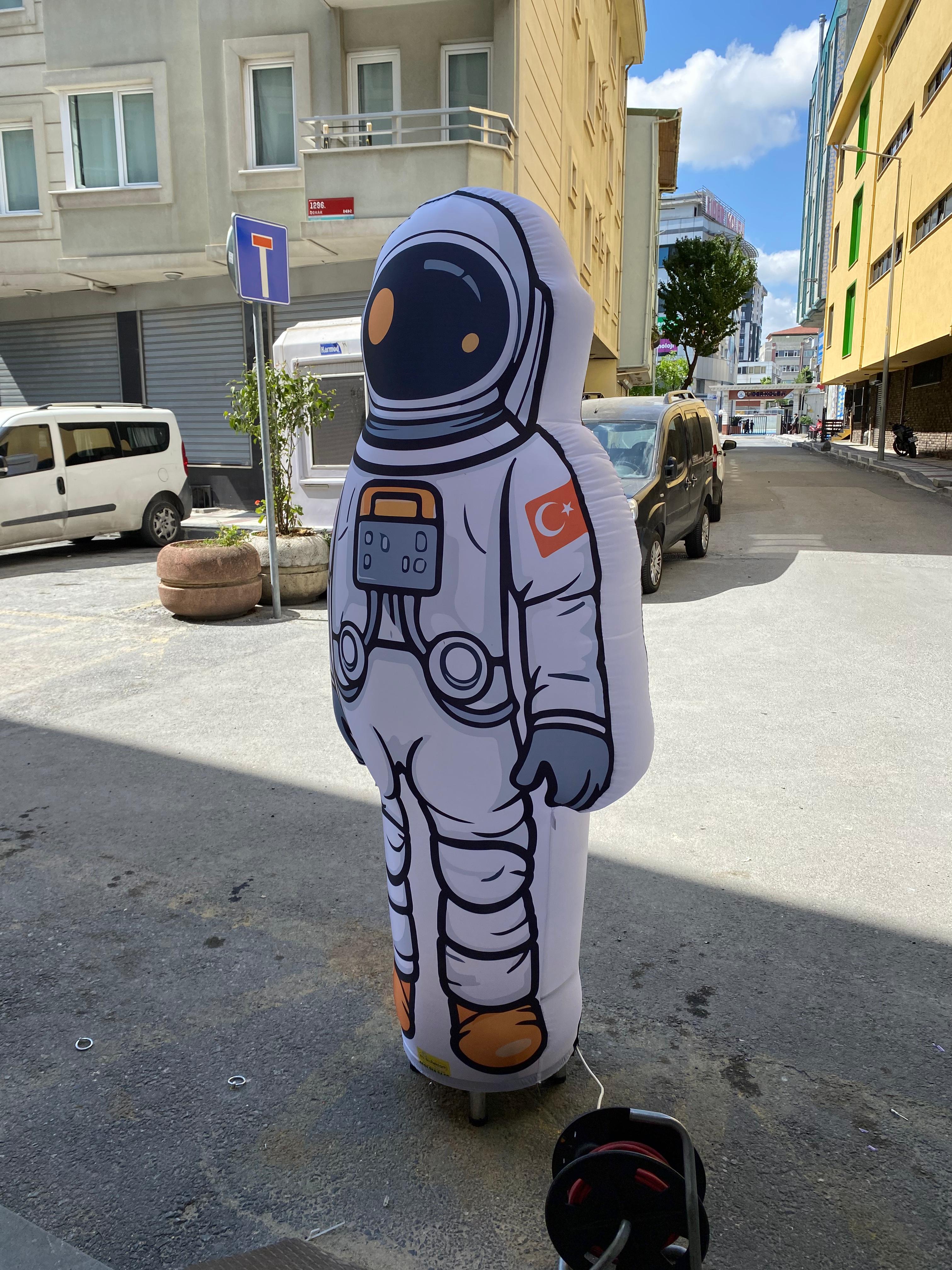 Gel Gel Balon Astronot Adam Reklam